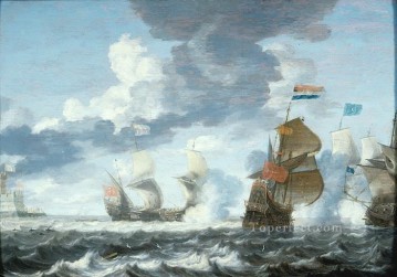 海戦 Painting - マルニング・ショースラグ・アヴ・ボナベンチュラ・ピーテルス・ダ・ハルヴィルスカ美術館 海戦